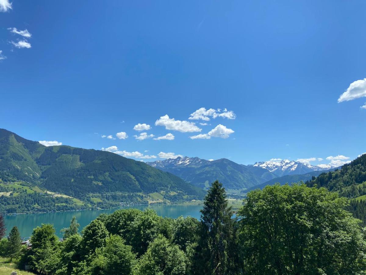 Der Sonnberg Alpinlodges - Apartments Mit Seeblick, Privater Sauna Und Self Check-In 젤암제 외부 사진